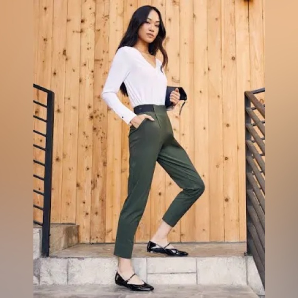 Aday Turn it Up Pants in Moss, Size Small